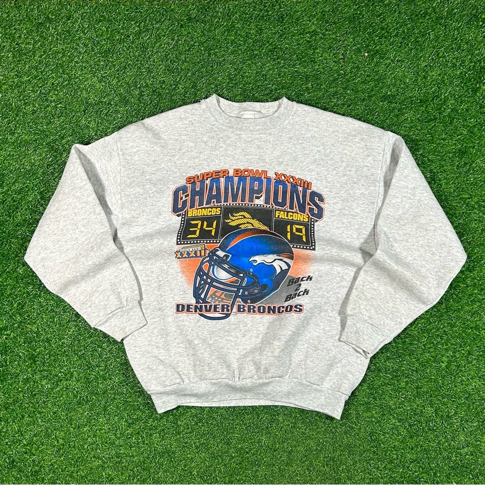 Vintage 90’s Denver Broncos Super Bowl champions sweatshirt